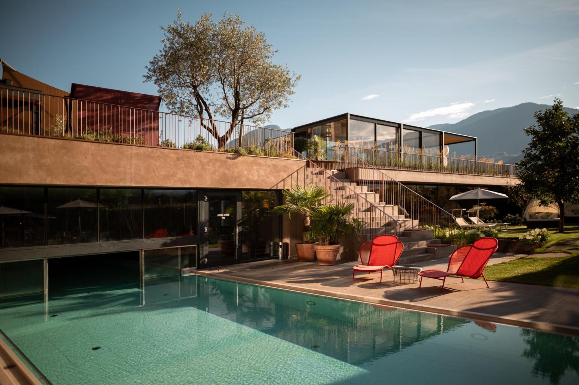 Hotel Muchele Postal / Burgstall ภายนอก รูปภาพ